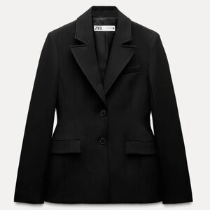 Black | 8805/797  Black Zara Hourglass Blazer Brand New With Tag Sold Out!!!!